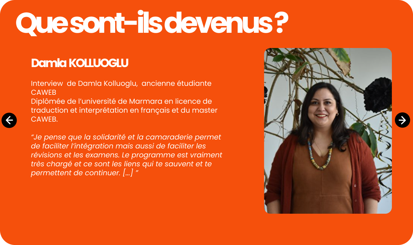 Portrait étudiant